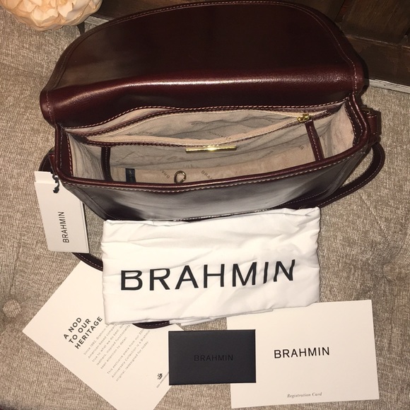 🌺Brahmin Ltd Edition The Hunt Tan Trellis XBody - Picture 8 of 12